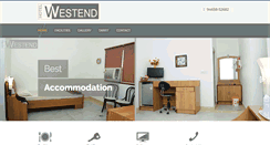 Desktop Screenshot of hotelwestendjalandhar.com